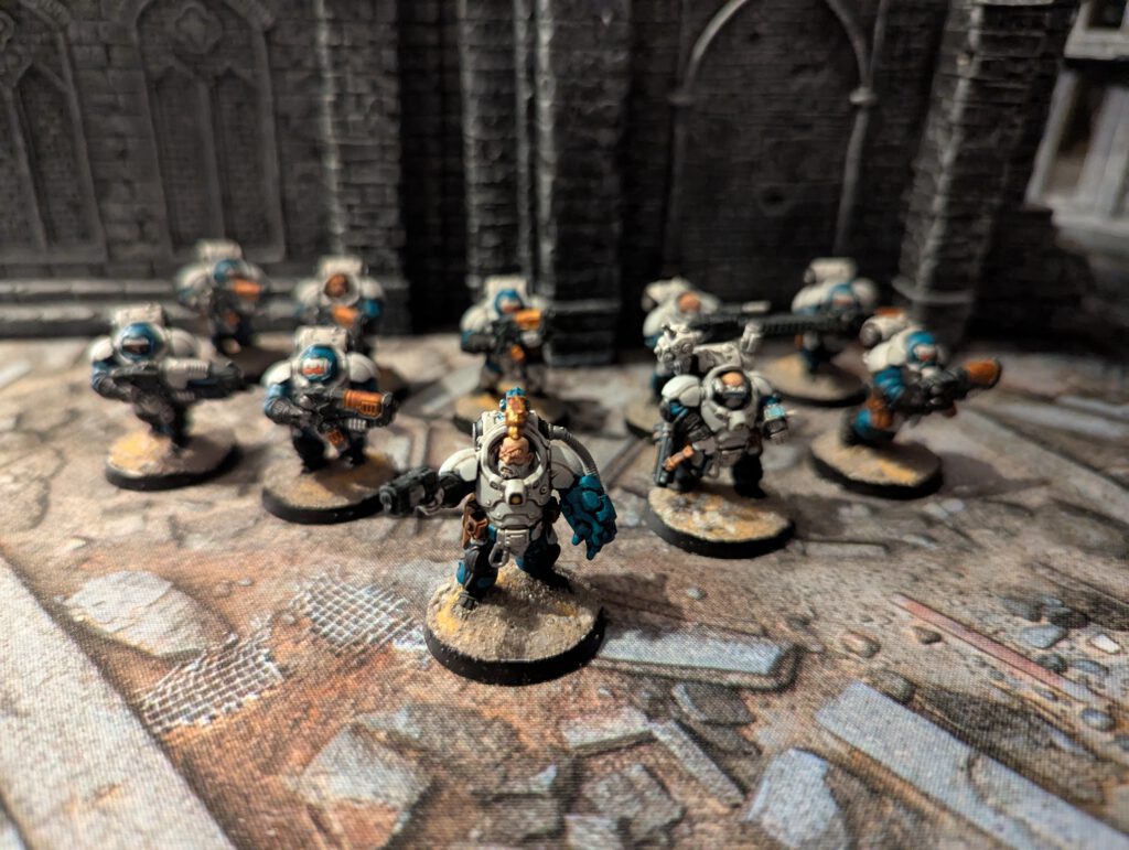 10 Hearthkyn Warriors painted