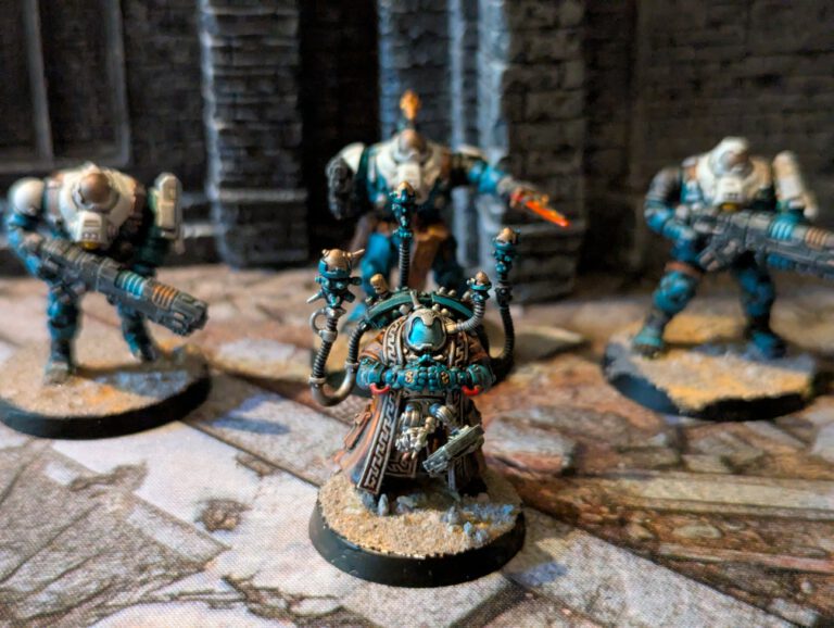 Ironkin Steeljacks and Memnyr Strategist