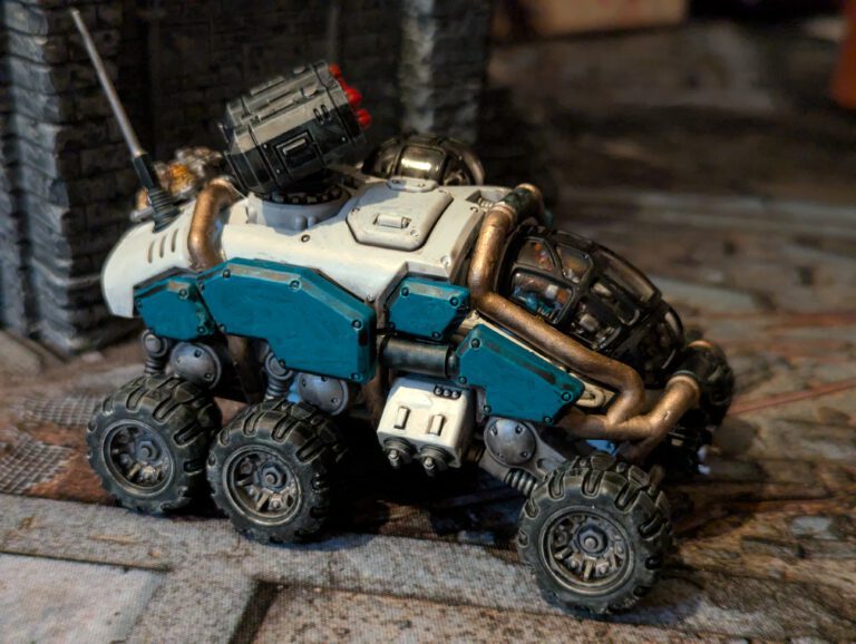 Sagitaur painted sideview