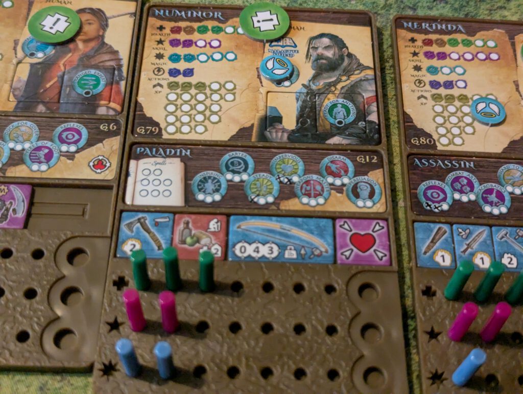 Numinor damage from trap after rest