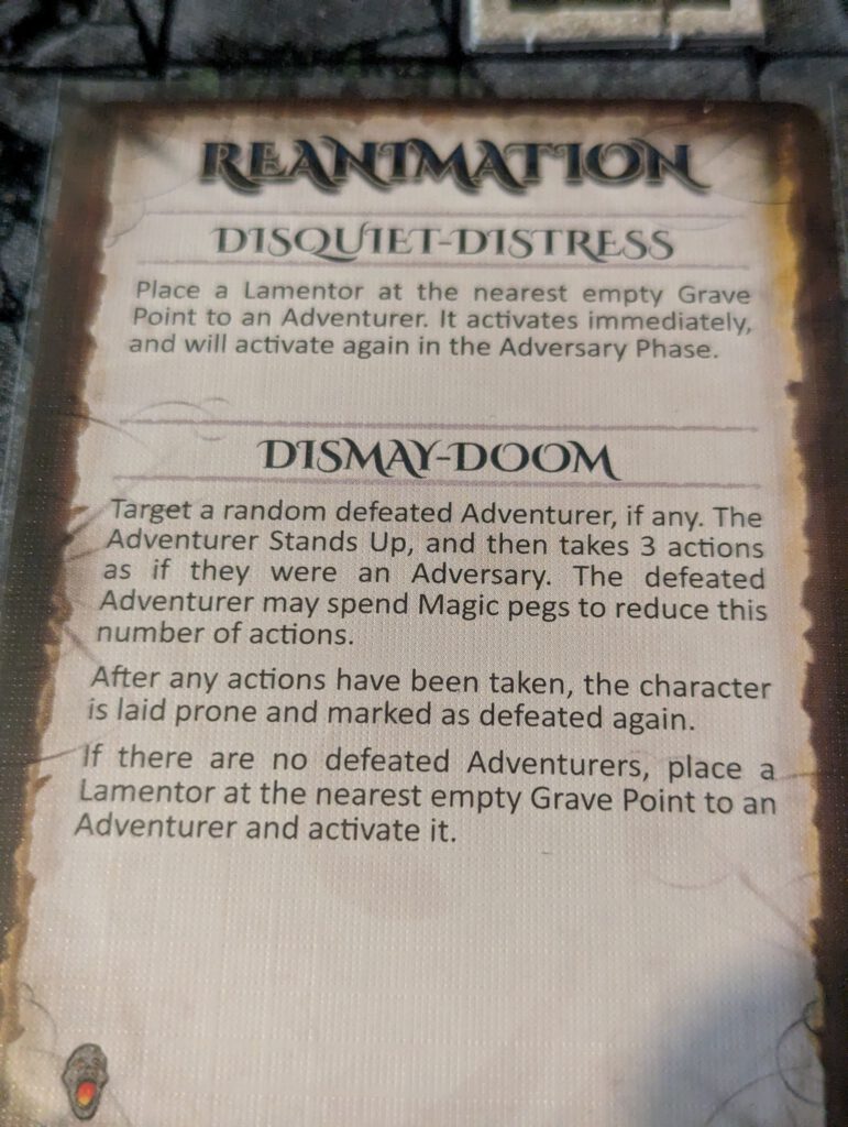 event card Reanimation