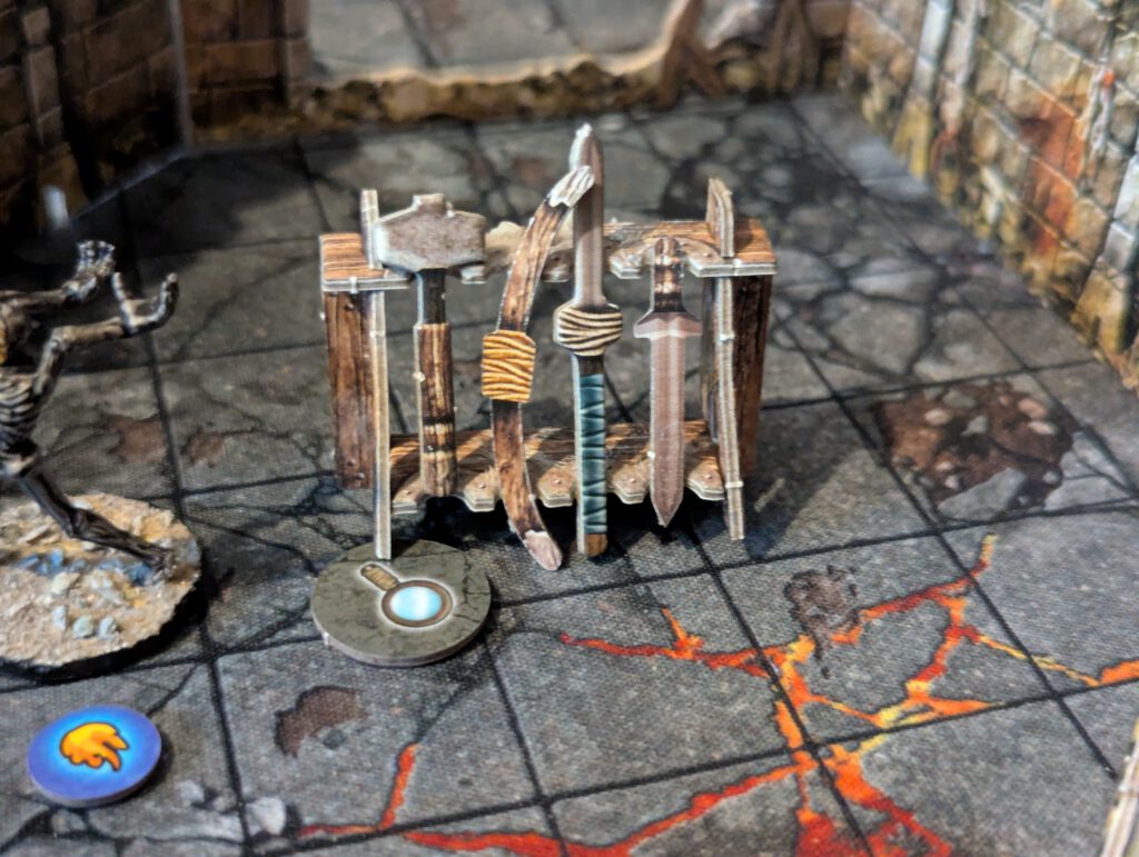 Weapon rack move turn 8