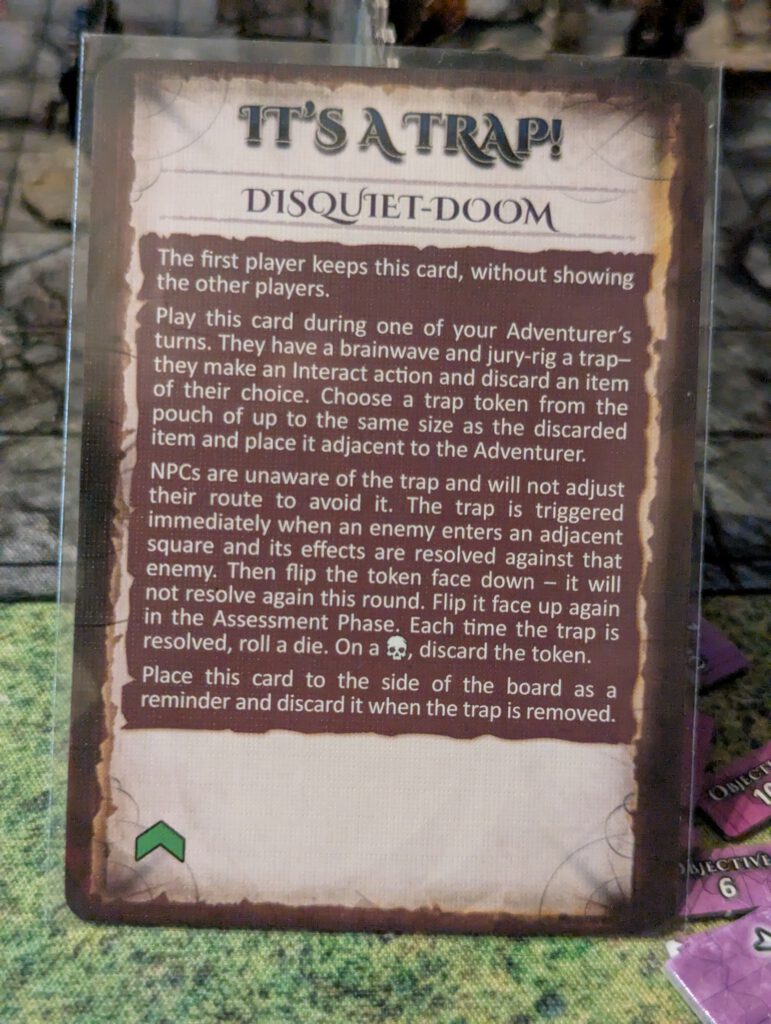 Its a trap event card