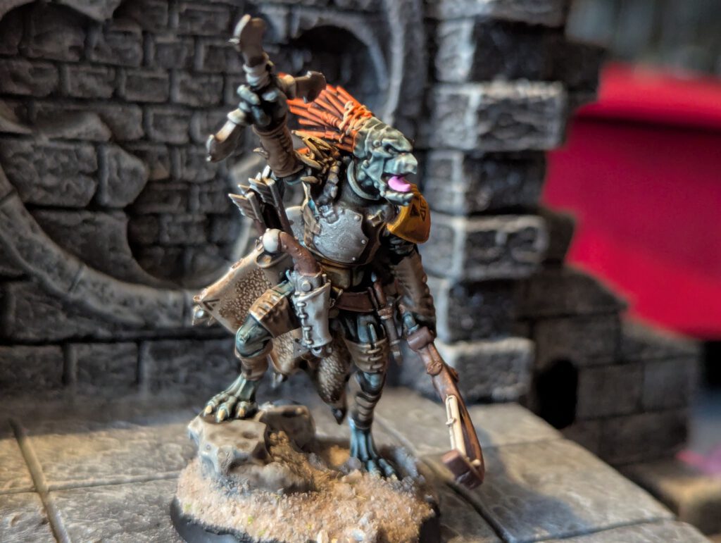 Kroot War Shaper painted