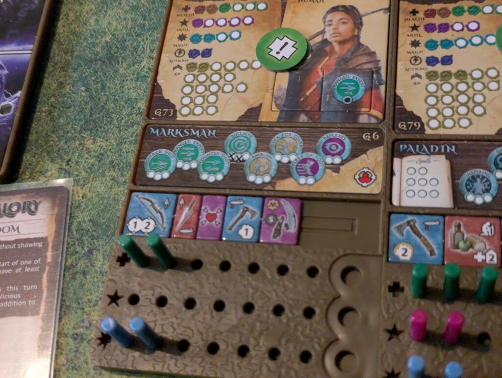 Ariah stats after Lamentor attack turn 3