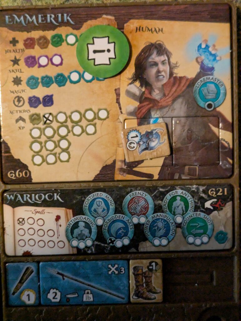 Emmerik magic armor turn 8