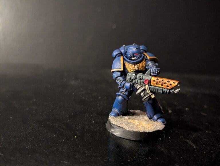 Infernus Marine 5 painted from a front angle