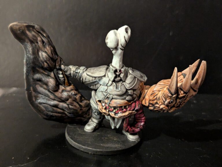 The Soul Butcher painted